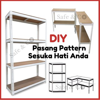  Rak  besi  Serbaguna Rak  Besi  Boltless Rack DIY  Rack 