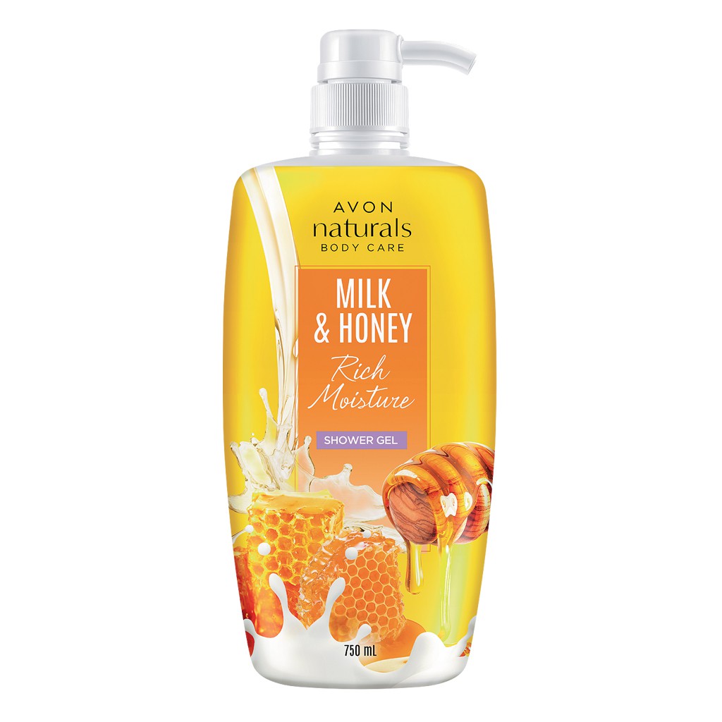 Naturals Milk & Honey Shower Gel 750ml Shopee Malaysia