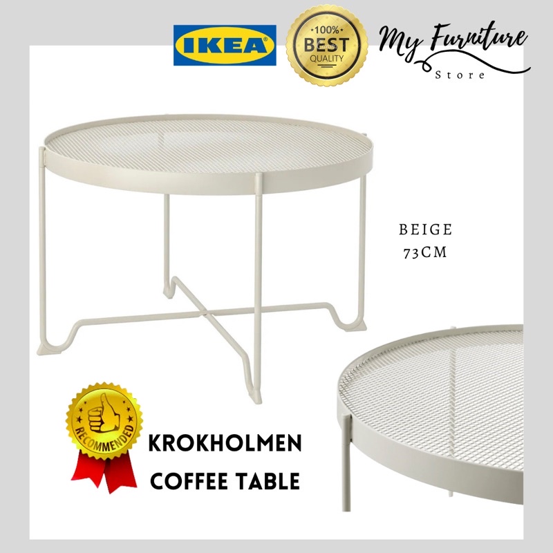 IKEA Krokholmen Coffee Table 73cm In/Outdoor Table Bedroom Side