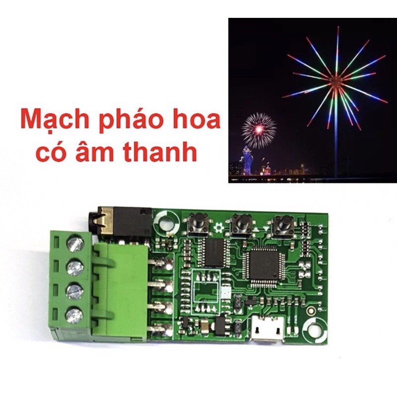 Led Fireworks Circuit Synchronous Sound, Preload Effect Shopee Malaysia