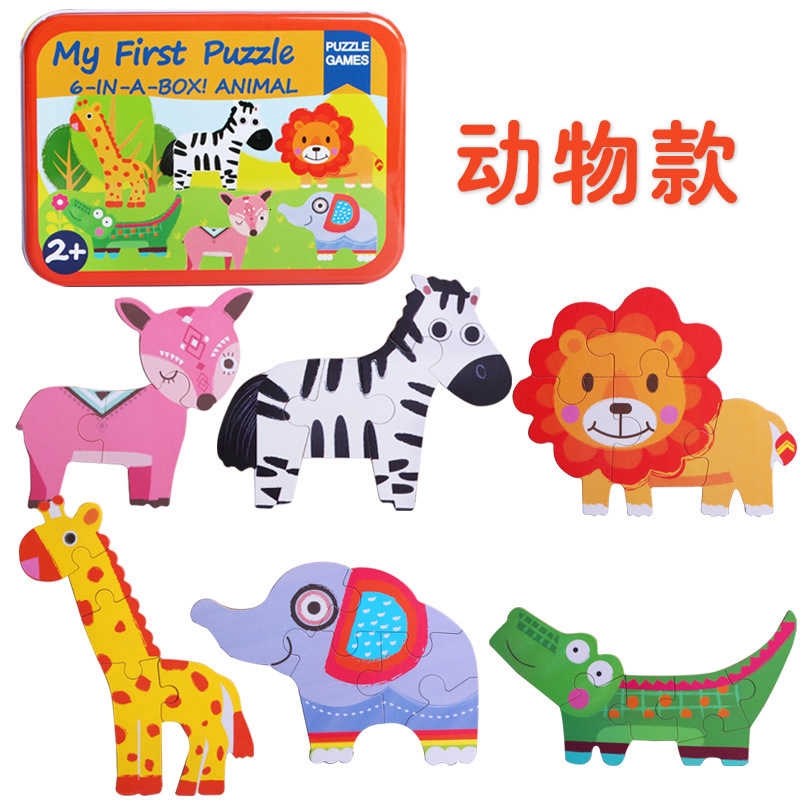 wooden puzzles for one year olds