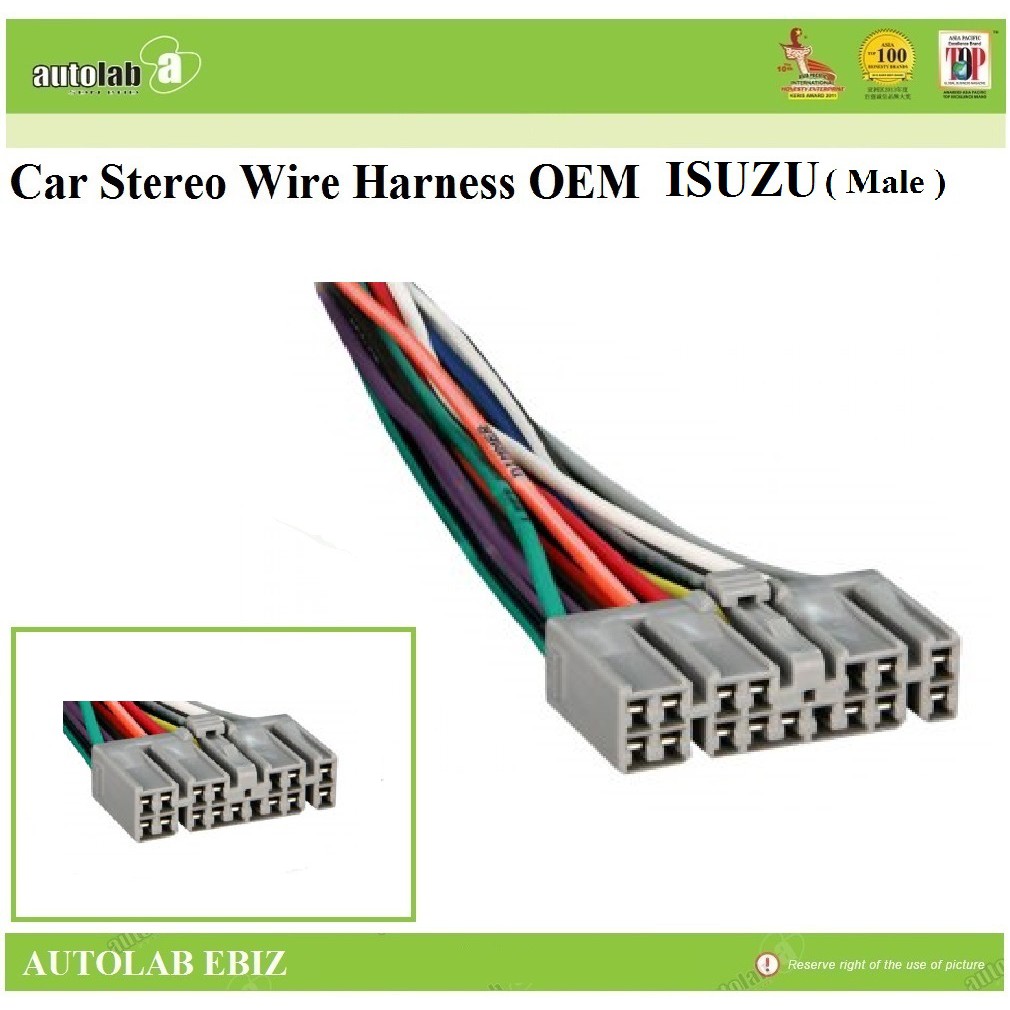 Wire Harness Combo Kit For 1988-2001 Chevy, Isuzu, Geo
