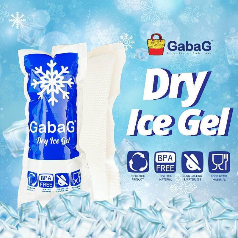 Gabag Dry Ice Gel Pack Ice Gel Kering Gabag Ice Pack Kering Shopee Malaysia
