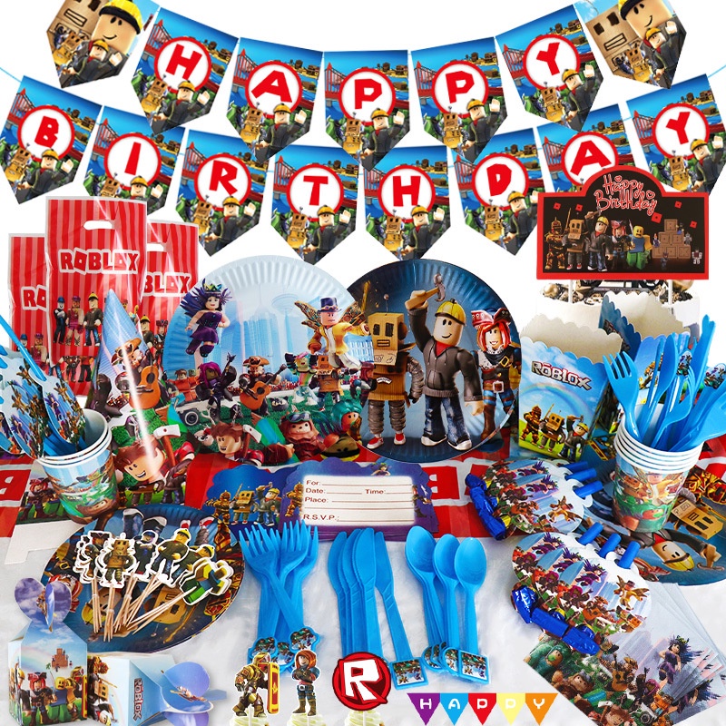Avengers Birthday Party Decorations Table Wear Children Plate Spoon Cups Games 
