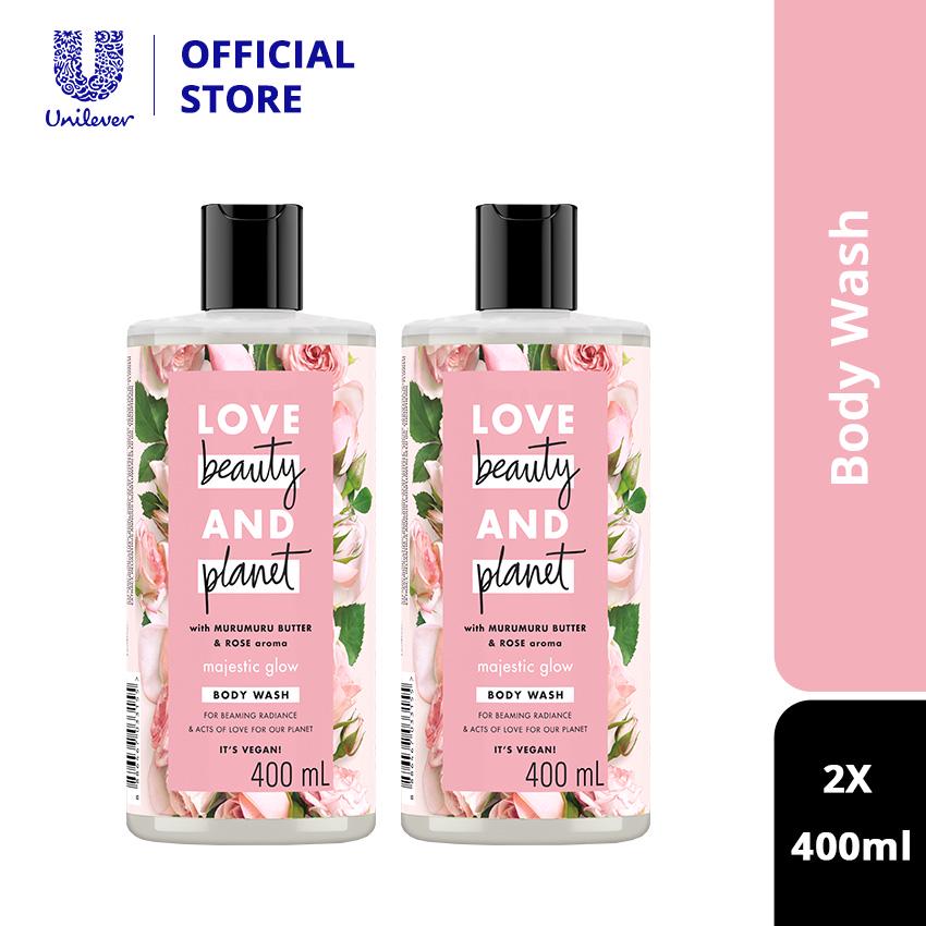 Love Beauty & Majestic Glow Body Wash (400ml x 2) Shopee Malaysia