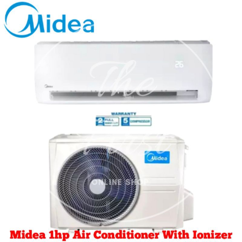 Midea R32 Non Inverter Air Conditioner 1hp Msxd 09crn8 1 0hp Msk4 09crn1 Air Conditioner Wall Mounted Shopee Malaysia