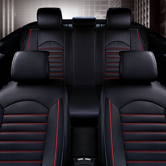 Danny PU Leather Cover 5 Seats Car Seats Fit Bezza Saga 