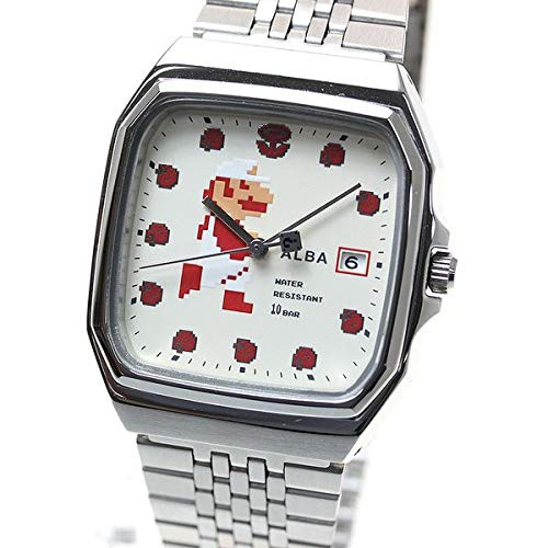 Seiko ALBA Watch Men Super mario ACCK421 w179 | Shopee Malaysia