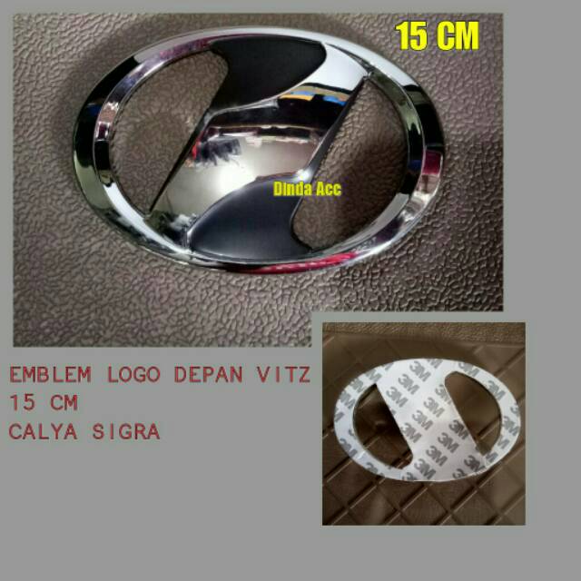 Vellfire Model Emblem For Toyota CALYA / SIGRA Front Logo | Shopee Malaysia