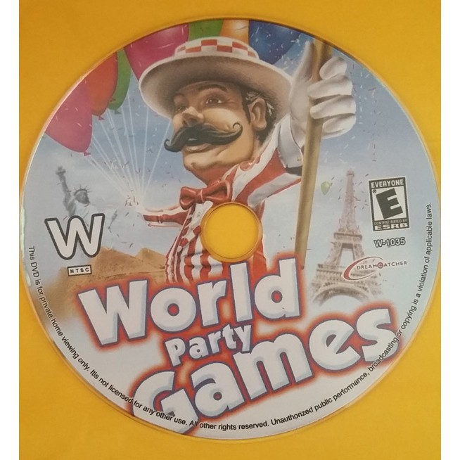 Nintendo Wii World Party Games (MOD) Shopee Malaysia