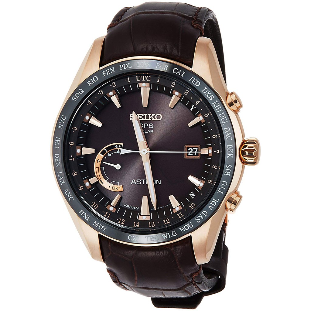 seiko astron leather strap