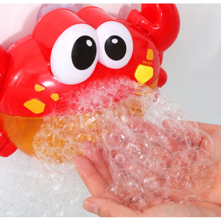 music bath time bubble crab