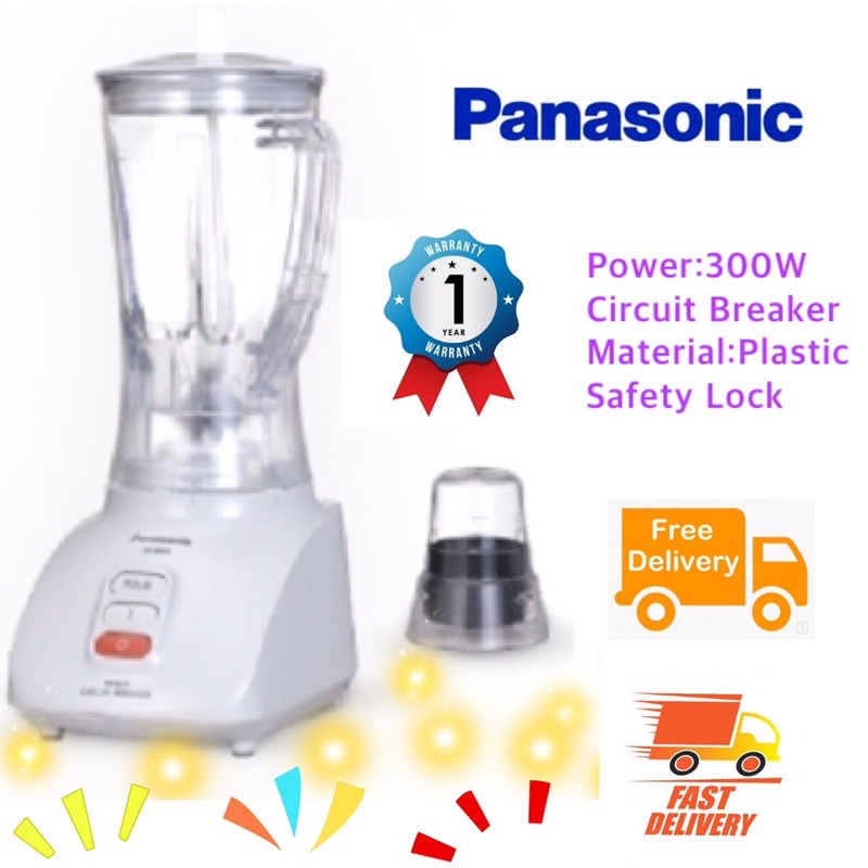 Panasonic Blender 480W plastic Jar(MX800SHGSL) Shopee Malaysia