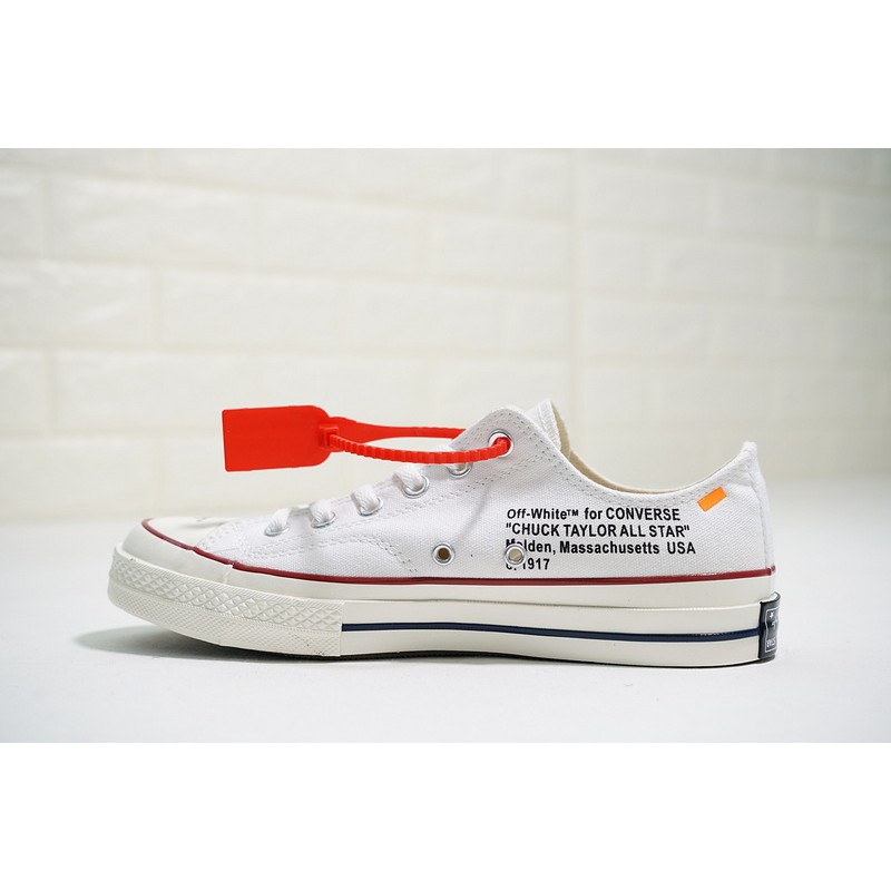 converse x off white low top