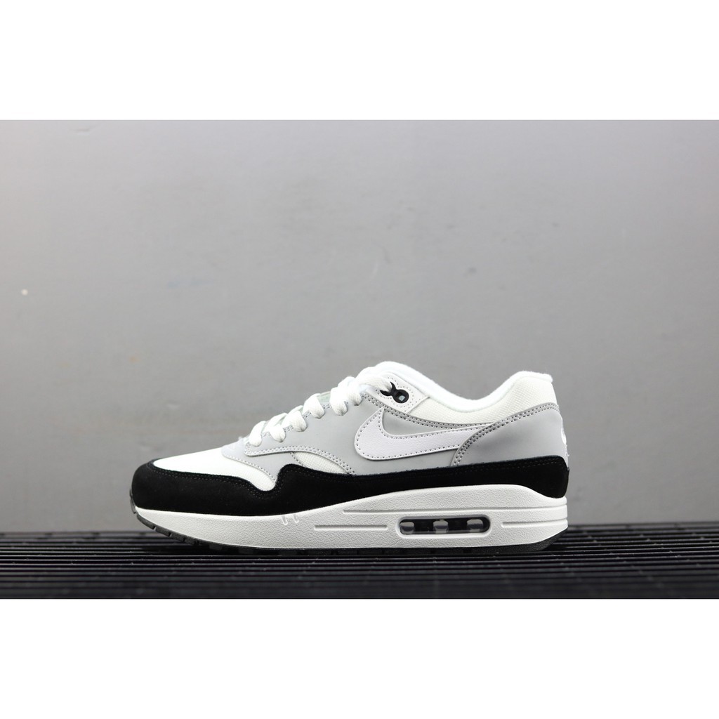 nike air max 1 black white grey