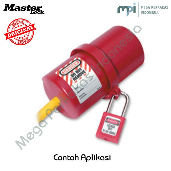 Master Lock 488 Safety Loto Rotating Electrical Plug up to 3in (76mm)