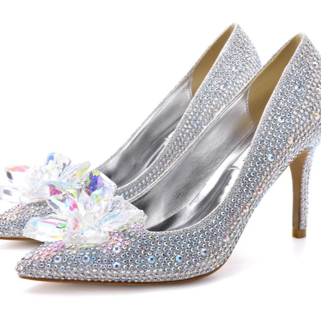 cinderella crystal shoes