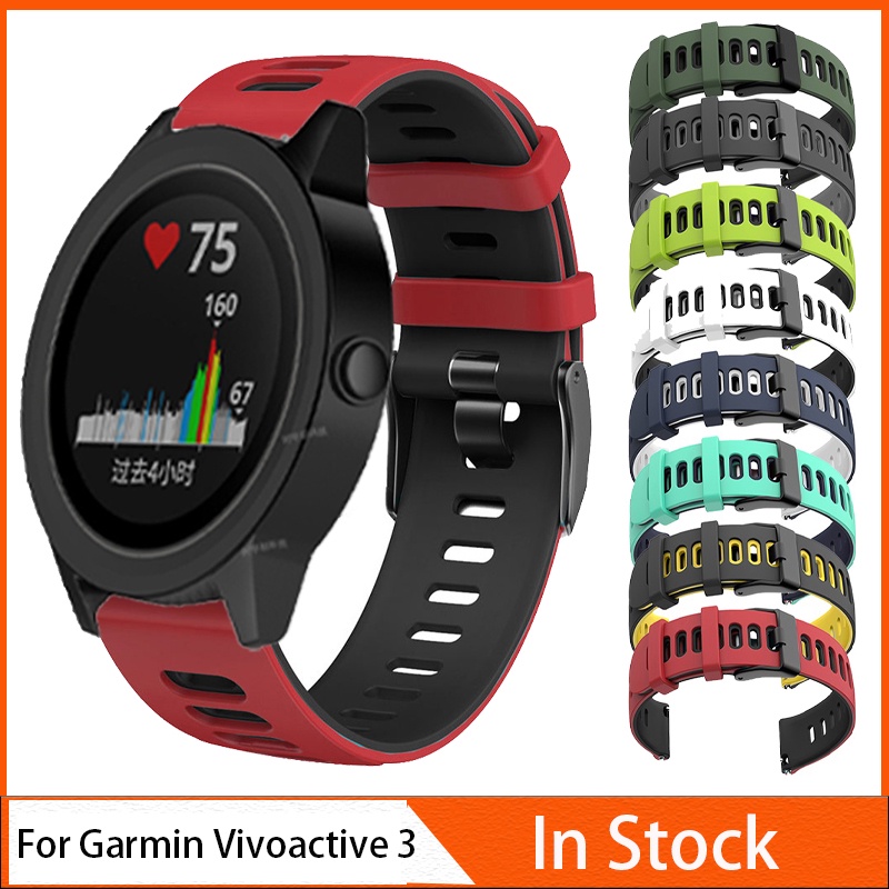 Straps Compatible with Garmin Vivoactive 3/Garmin Venu SQ/ Forerunner ...