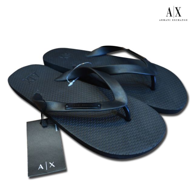 armani exchange slipper