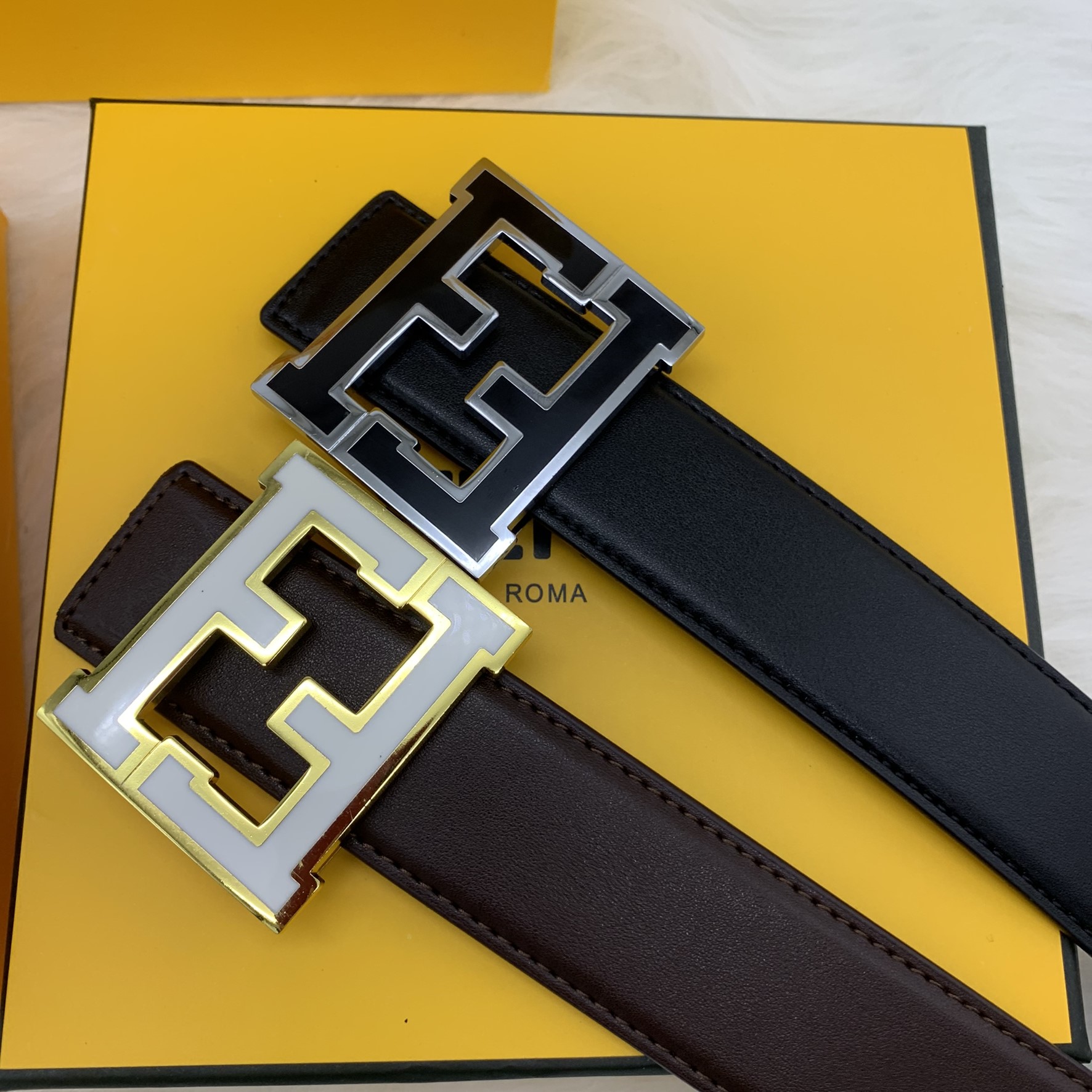 fendi cartoon belt