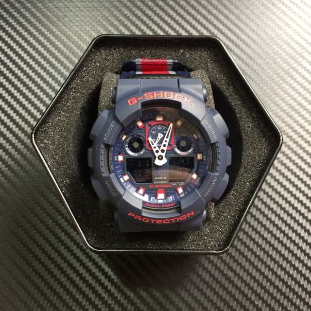 g shock ga 100 mc