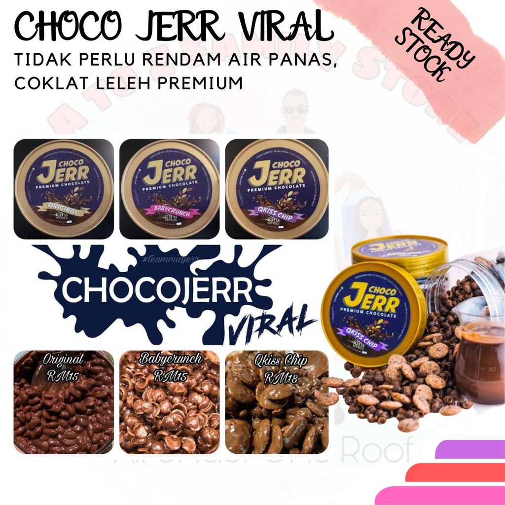 COCO JAR VIRAL CHOCOLATE PREMIUM CHOCOJERR CHOCOLATE PREMIUM 300gm ...