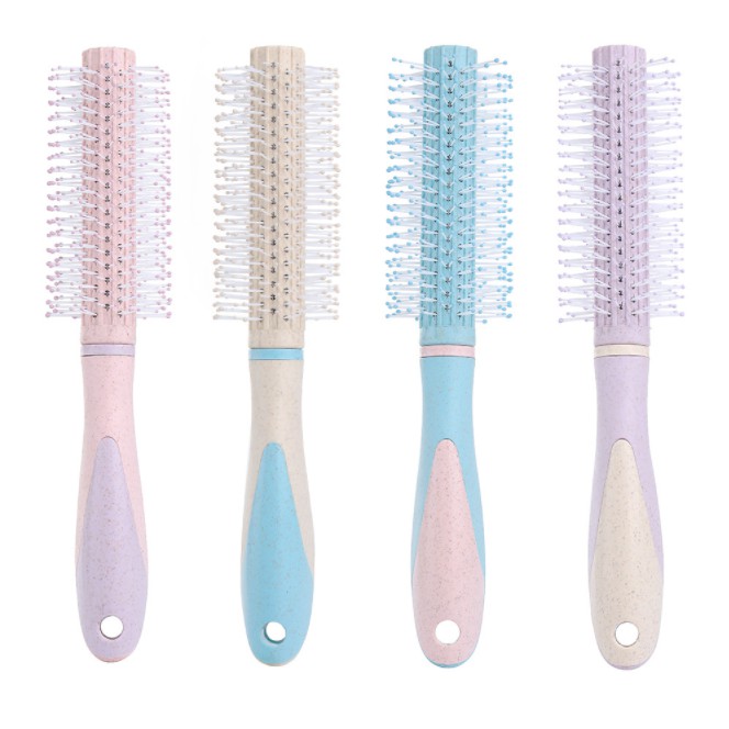 Women Hair Brush Round Comb Barber Dressing Salon Styling Curling