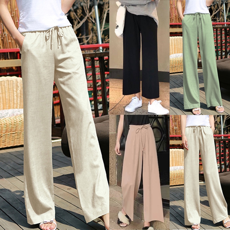 ladies baggy summer trousers