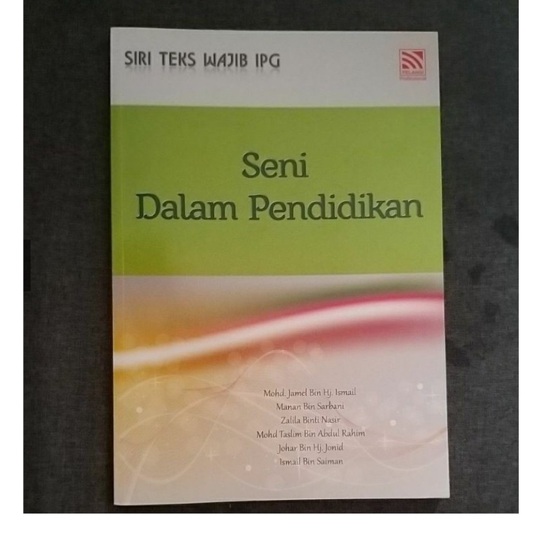 PIMK3052 Seni Dalam Pendidikan - Siri Teks Wajib IPG Pelangi | Shopee ...