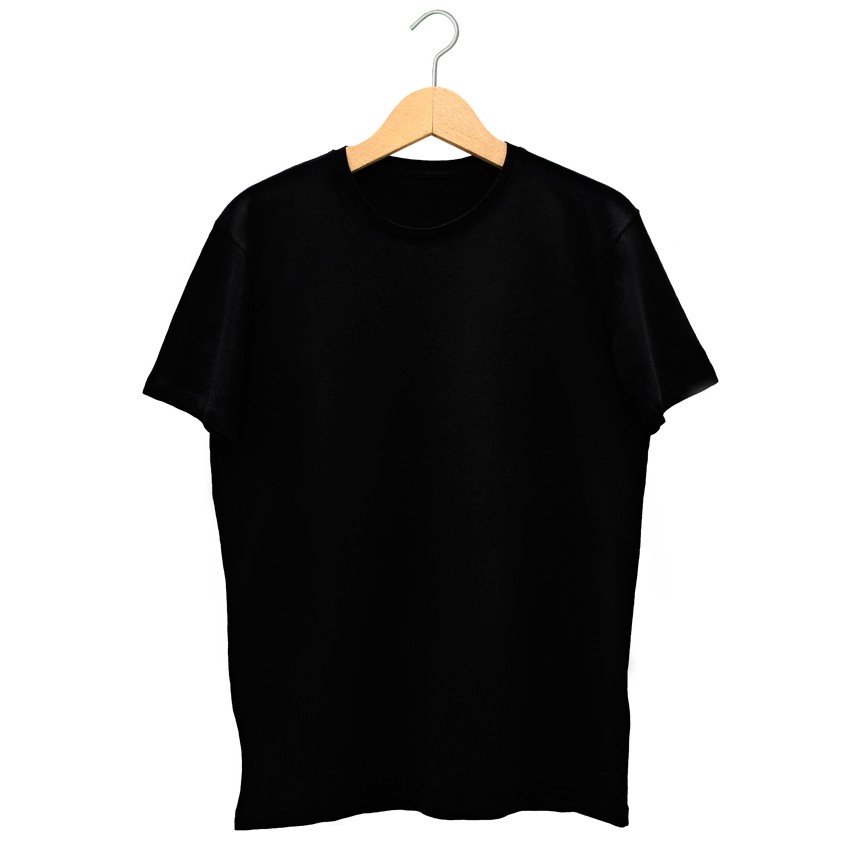 [READY STOCK] PLAIN T-SHIRT 200GSM BLACK ALAM FASHION T-SHIRT UNISEX ...