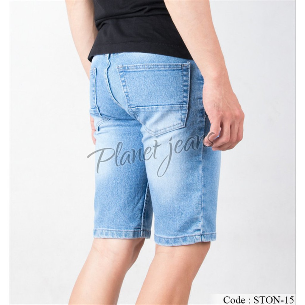 mens jean shorts size 38