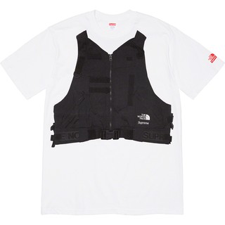 the north face x supreme tee