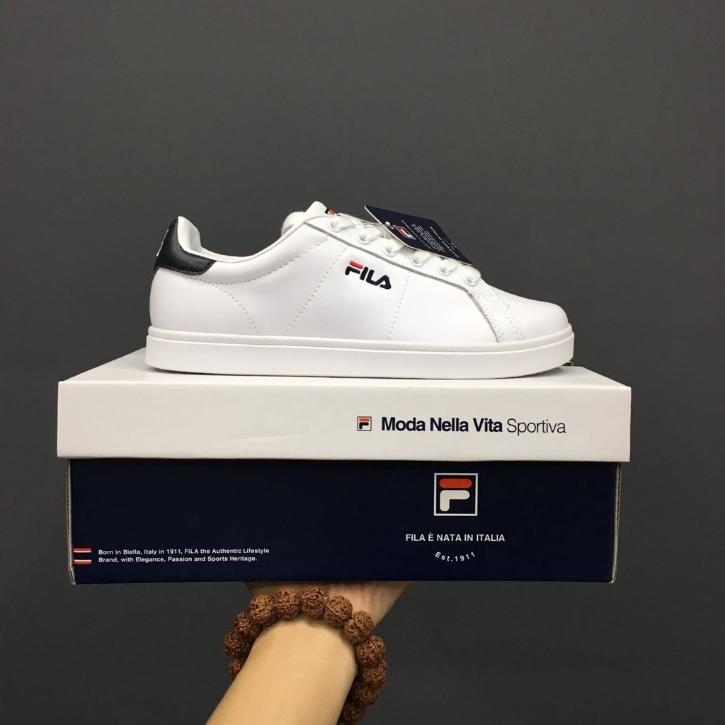 fila shoes white and blue