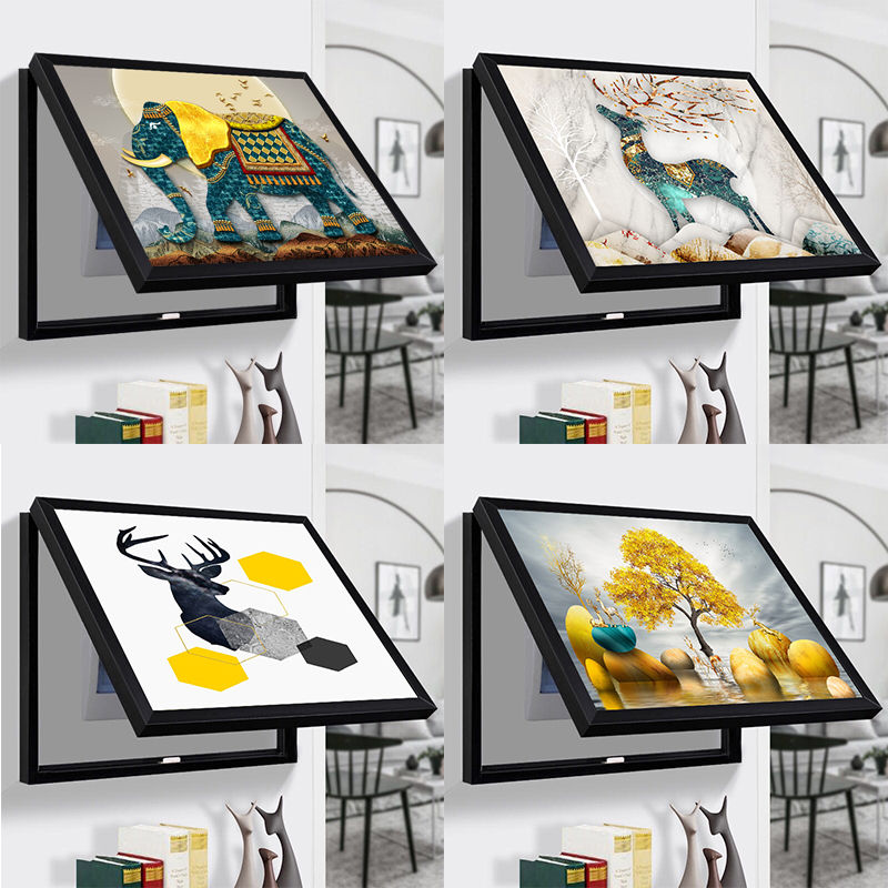 Electric Meter Box Decorative Painting Perforationfree Modern