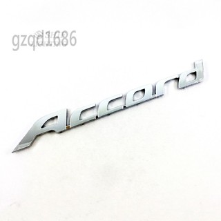 1 X Abs Accord Letter Logo Car Auto Trunk Lid Emblem Badge Sticker Decal For Honda Accord Shopee Malaysia