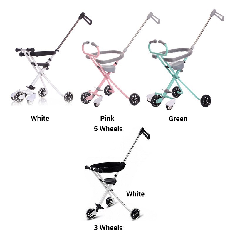 lightweight 3 wheel stroller