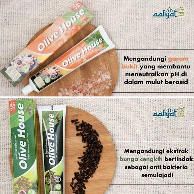 Ubat gigi olive house 200gm original  Shopee Malaysia