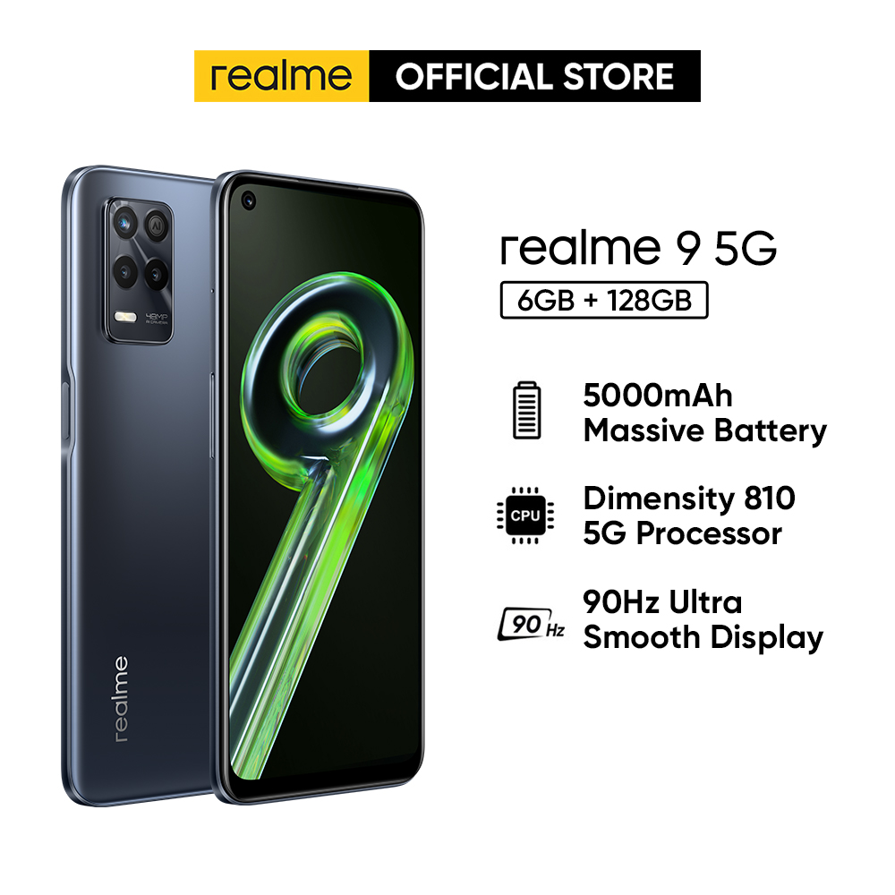realme 9 5G (6+128) Dimensity 810 5G Processor 90Hz Ultra Smooth