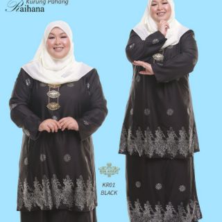 Ayanna baju  kurung  pahang  plussize Shopee Malaysia