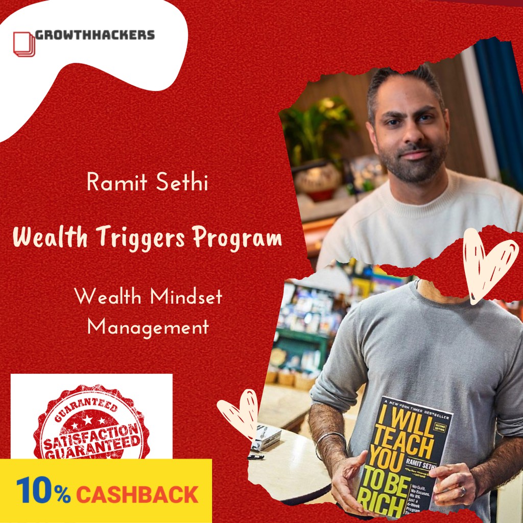 Ramit Sethi Wealth Triggers [I Will Teach You To Be Rich - Financial Wealth Mindset Management Course] Video Course