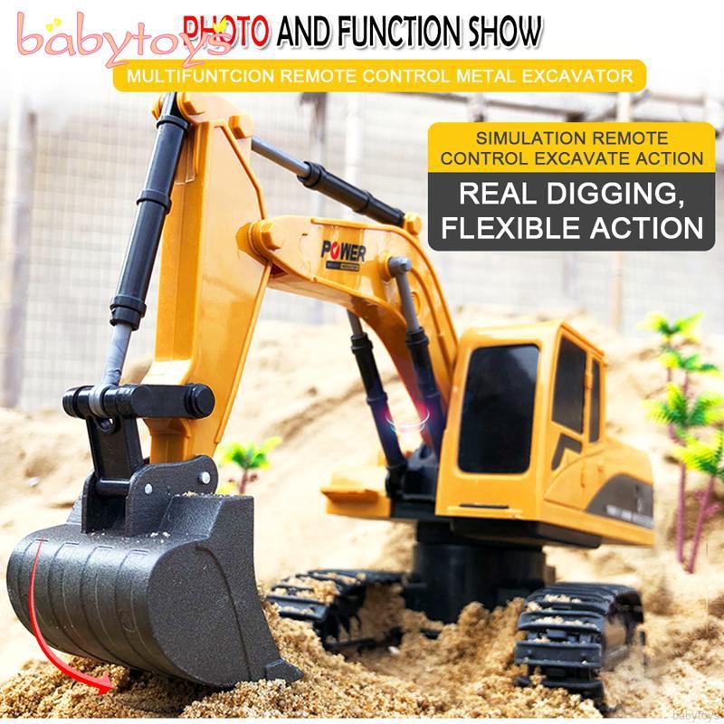 rc trucks and excavators