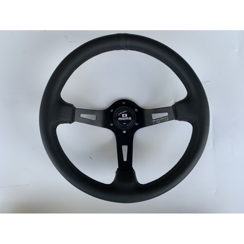 Momo Steering Wheel With Japan Logo Size 13 5 Deep Steering Wheel Shopee Malaysia