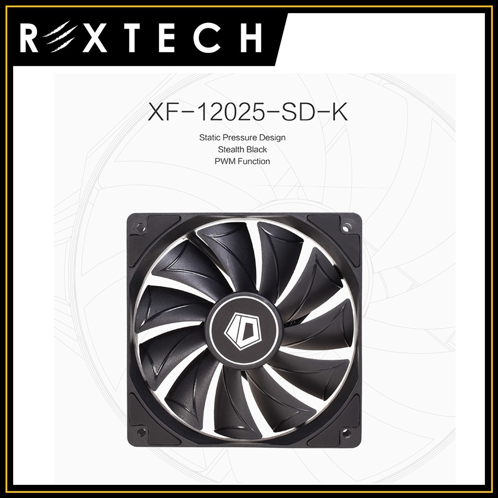 ID-COOLING XF-12025-SD-K 120MM Case Fan | Shopee Malaysia