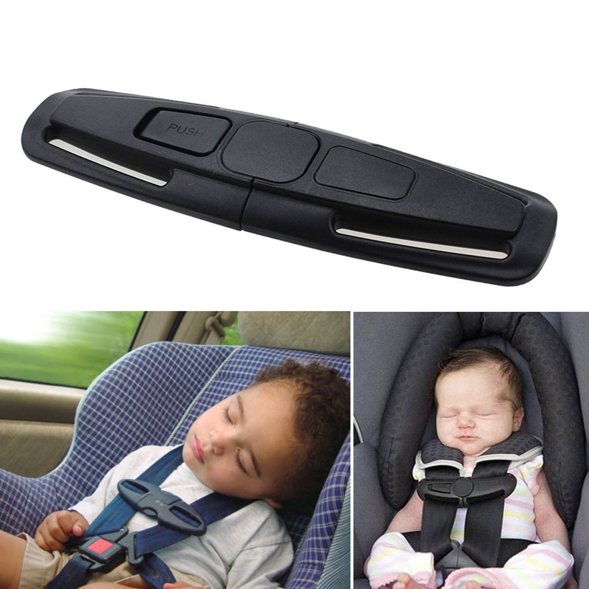 Kids Children Car Seat Safety Belt Clip Buckle Kids Toddler Safe Strap Lock BH
