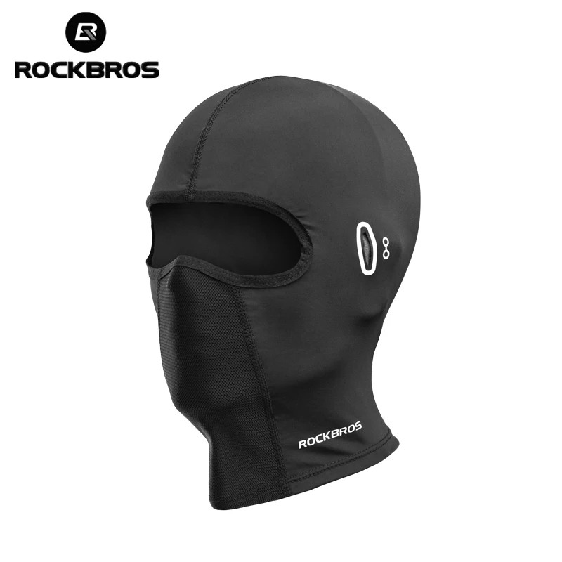 【MY Delivery】ROCKBROS Bike Mask Face Mask Summer Breathable Sun UV Protection Balaclava Glasses Hole Men Women Quick-Drying Mask Reusable