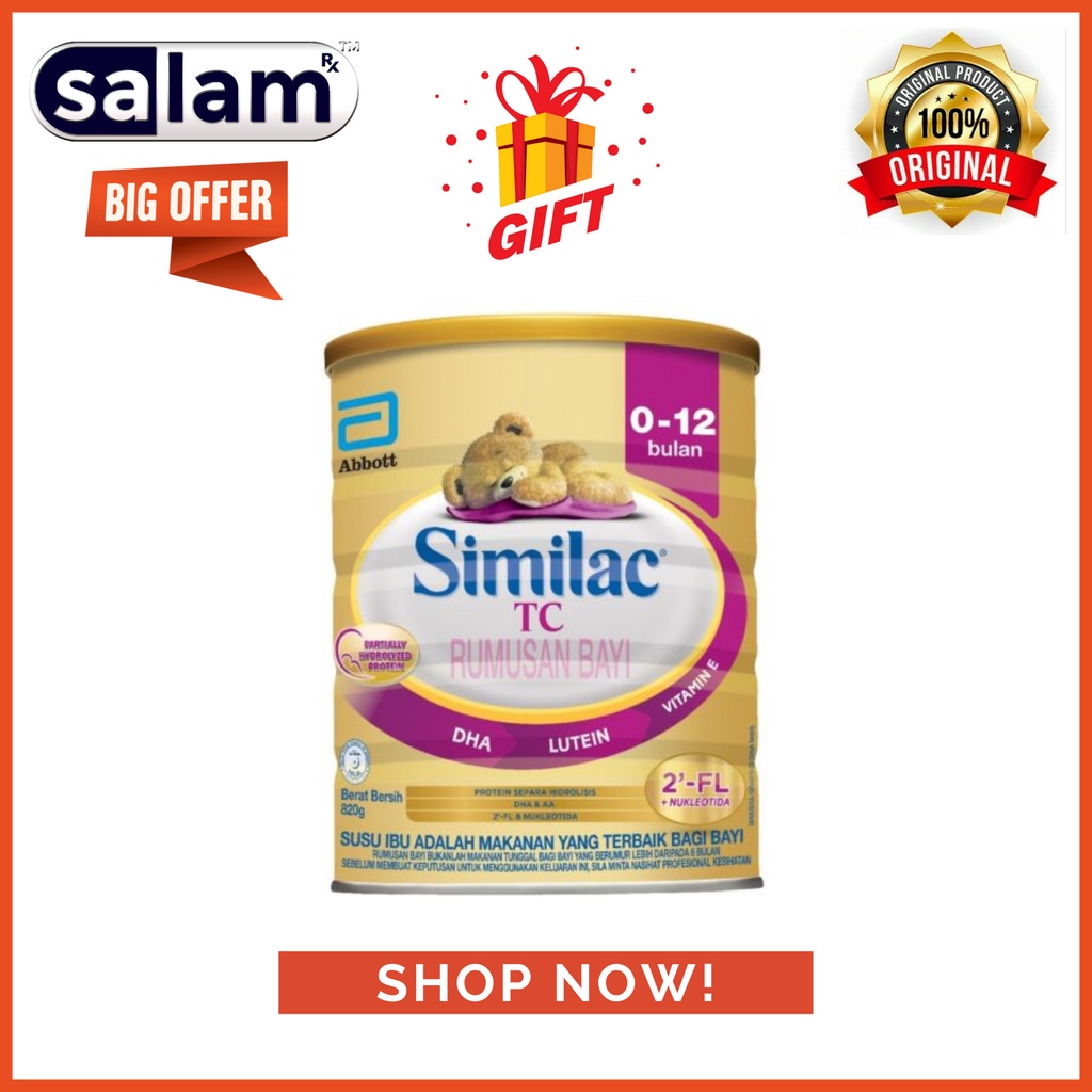 [WITH FREE GIFT!!] SIMILAC TOTAL COMFORT RUMUSAN KHAS BAYI 012 MONTH