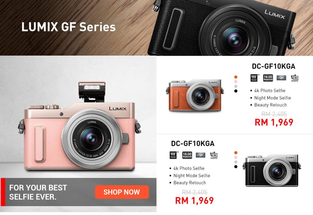 Panasonic Lumix Malaysia Official Store, Online Shop | Shopee Malaysia