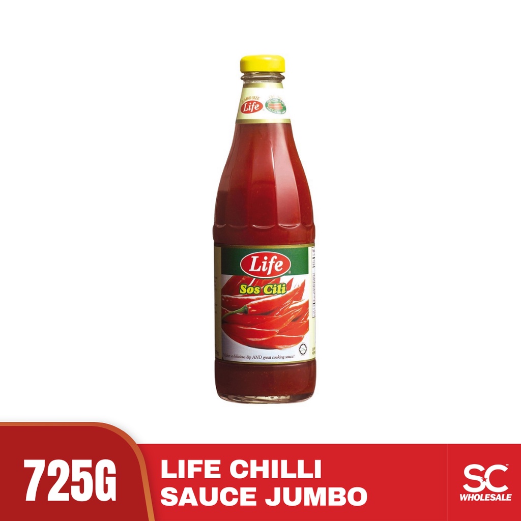 LIFE Chilli Sauce Jumbo Botol Sos Cili 725g | Shopee Malaysia