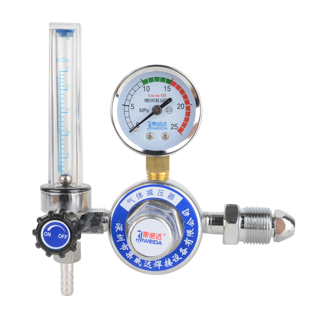 Argon Gas Mig Tig Flow Meter Welding Weld Regulator Gauge Welder 0-25mpa G5//8-14