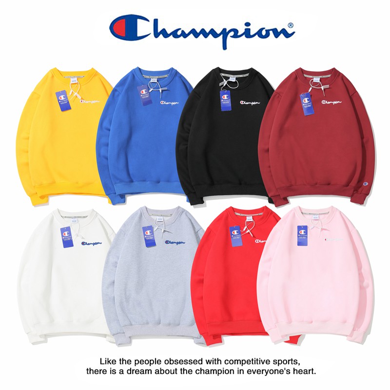 mens red champion sweatshirt